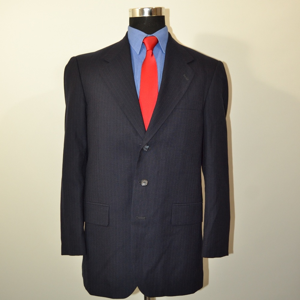 Marco Carelli 39R Sport Coat Blazer Suit Jacket Na